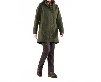 Fj&auml;llr&auml;ven Karla Hydratic Jacket In Deep Forest