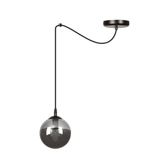 Wonderlamp L&aacute;mpara colgante con cable desplazable y regulable en altura gris