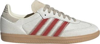 adidas Bassa Samba Sneaker - Dames - Sneakers - Wit - 40 1/2 EU - Schoenen