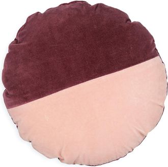 La Redoute Interieurs Rond kussen in fluweel, Anelio