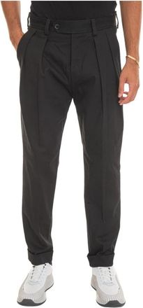 HUGO BOSS H-Perin Chino Broek - Heren - Chinos - Zwart - XL - Katoen - Broeken