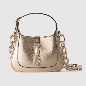 Gucci Jackie 1961 Mini Bag, Blue, Leather