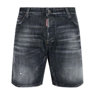 Dsquared2 Uomo, Pantaloncini, Nero, S, new
