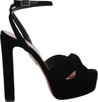 Aquazzura Cupid Plateau 130 Sandal - Shoes - Mujer - Negro - 36 EU