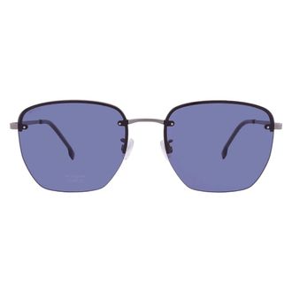 HUGO BOSS Blue Sport Mens Sunglasses BOSS 1712/F/SK 06LB/KU 58