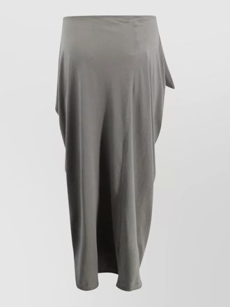 SOEUR goa tie waist long jersey skirt