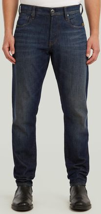 G-Star 3301 Straight Tapered Jeans - Donkerblauw - Heren