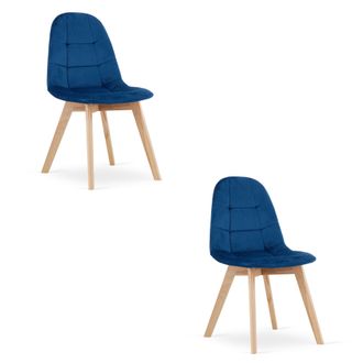 OEM Silla Bora - Terciopelo Azul Marino X 2