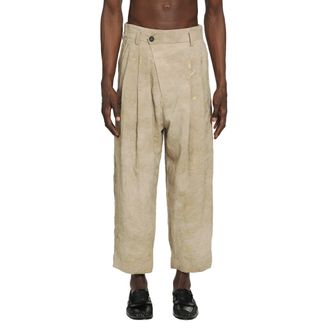 Ziggy Chen Gold Leaf Trousers