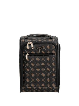 Guess Co Silia monogram-pattern luggage - Black