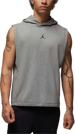 Nike Jordan Air Jordan Dri-FIT Sport Sleeveless Breathable Pullover hooded Vest Grey DZ0572-091