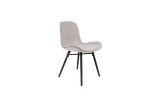 White Label Silla de tela gris
