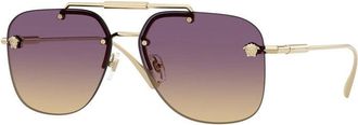 Versace VE2296 125270 Pale Gold/Yellow Gradient Violet