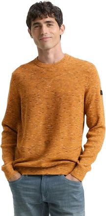 Tom Tailor Heren, Truien, Oranje, Maat: L