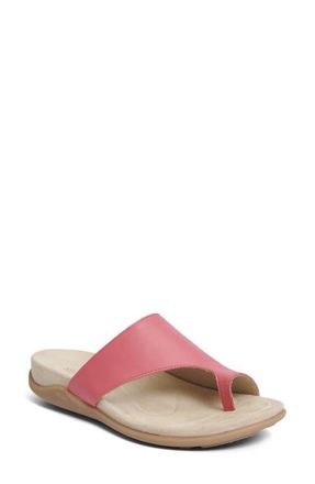 Strive Footwear Capri IV Toe Loop Sandal in Coral at Nordstrom, Size 8.5