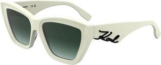 Karl Lagerfeld unisex, Accessoires, Wit, Maat: 55 MM