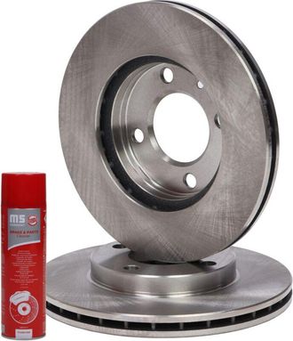 OEM Discos De Freno Traseros 24011202131-pcs-ms 2 Piezas