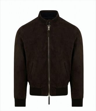 The Jack Leathers Dark Brown Suede Jacket