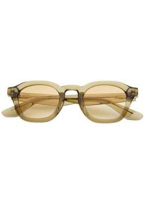 Freyrs Eyewear Blake Square Sunglasses in Brown Olive at Nordstrom