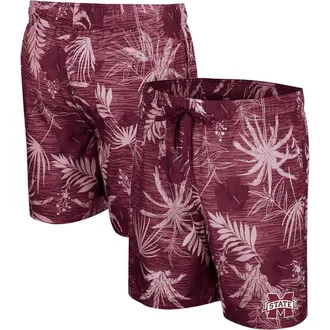 Colosseum Mens Colosseum Maroon Mississippi State Bulldogs What Else is New Swim Shorts at Nordstrom, Size X-Large
