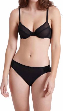 Araks Tove Mid-Rise Mesh Panty In Black