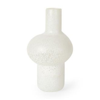 Mercana Heket Tall Glass Vase in White at Nordstrom, Size Large