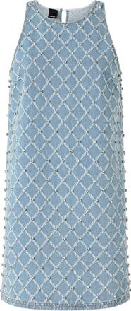 Pinko Rhinestone-embellished Mini Dress