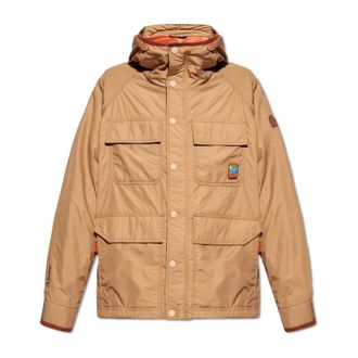 Moncler Jassen, Heren, Beige, L, Rutor Jacket