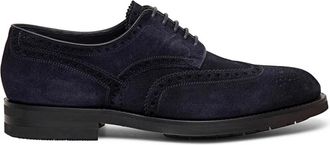 Santoni Klassieke Derby Schoenen in Roze - Heren - Veterschoenen - Blauw - 43 1/2 EU - Schoenen