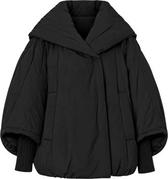 Liviana Conti Piumino in Raso Satin - - Jackets - Donna - Nero - L