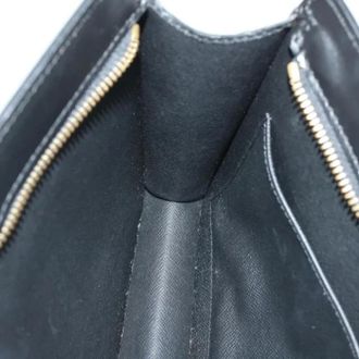 Louis Vuitton Pre-owned Clutches, female, Black, Size: ONE SIZE Pre-owned Leather Clutch