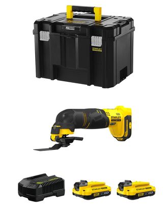 Stanley Multi-herramienta Fatmax Sfmce500d2t (2 X 2,0 Ah + Cargador + Tstak Vi)