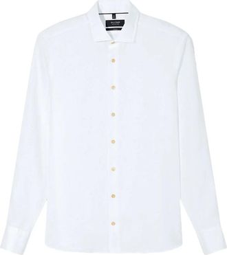 Olymp Olymp, Heren, Overhemden, Beige, Maat: 3XL