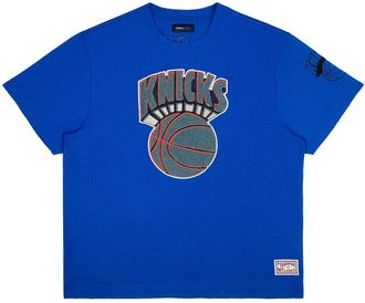 Purple NY Knicks mesh T-shirt - Blue