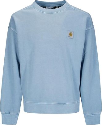 Carhartt Work in Progress Maglione Nelson con applicazione logo - Blu