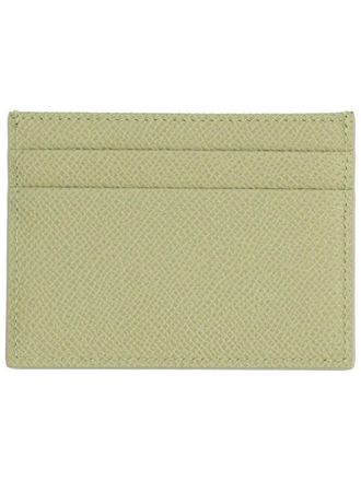 Dolce & Gabbana Leather Card Case - Green