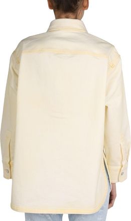Stella McCartney Cotton Denim Shirt Jacket - Yellow