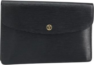 Louis Vuitton Pre-owned Clutches, female, Black, Size: ONE SIZE Pre-owned Vintage Clutch