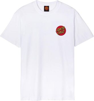 Santa Cruz Classic Dot Chest T-Shirt - Unisex | weiß