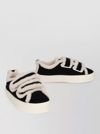 INUIKII calfskin wool sneakers