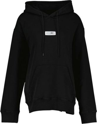 Maison Margiela Katoenen Hoodie - Heren - Hoodies - Zwart - M - Katoen - Hoodies & sweatvesten