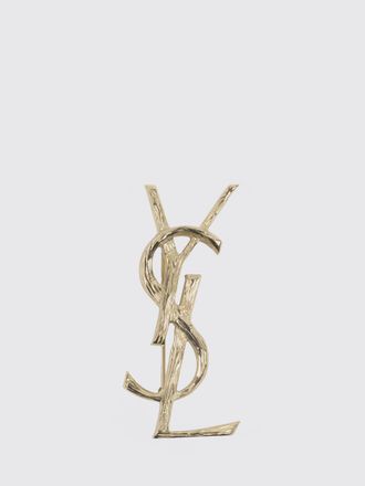 Saint Laurent Spilla Cassandre in ottone