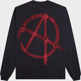 Gallery Dept. Mens. Anarchy Ls Black - Size X-Small