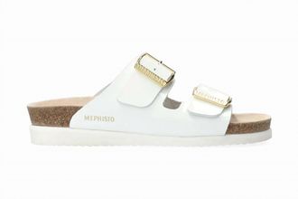 Mephisto Womens Hester Sandal In White
