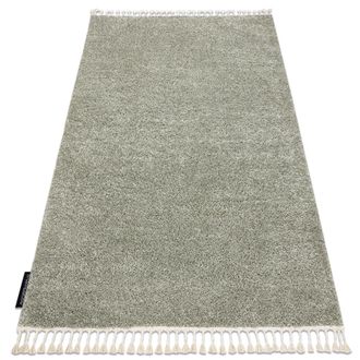 RugsX RugsX Berber Rug in Green | Size: 180 cm x 270 cm