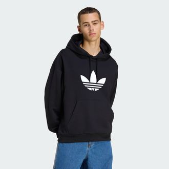adidas Mens adidas ADICOLOR TREFOIL HOODIE