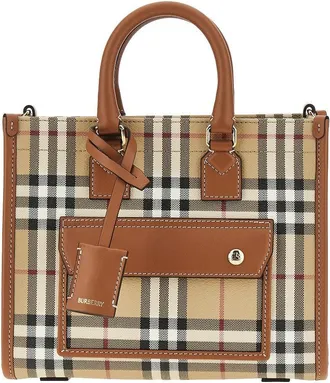 Burberry Mini Freya tote bag Woman One Size