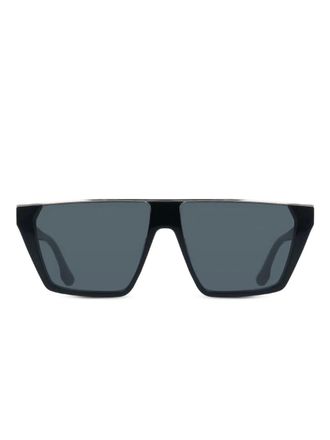 Victoria Beckham geometric-frame sunglasses - Black