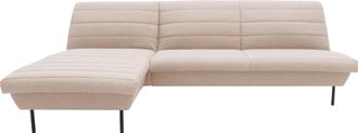 Looks by Wolfgang Joop Ecksofa »LOOKS IX L-Form« Quersteppung, ohne Armlehnen