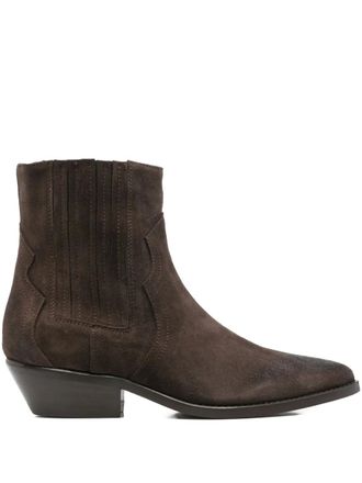 Julie Dee leather boots - Brown